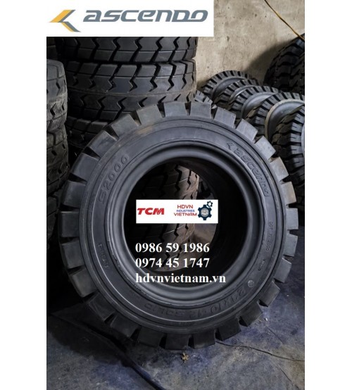 Lốp đặc 23x10-12 Ascendo Indonexia - Công nghệ Hàn Quốc